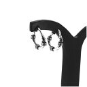 ワイヤー フープピアス 2P 両耳用 10mm ロープ コイル ピアス イヤリング シルバー925 銀 シルバーアクセサリー メンズ レディース 男性 女性 ア...