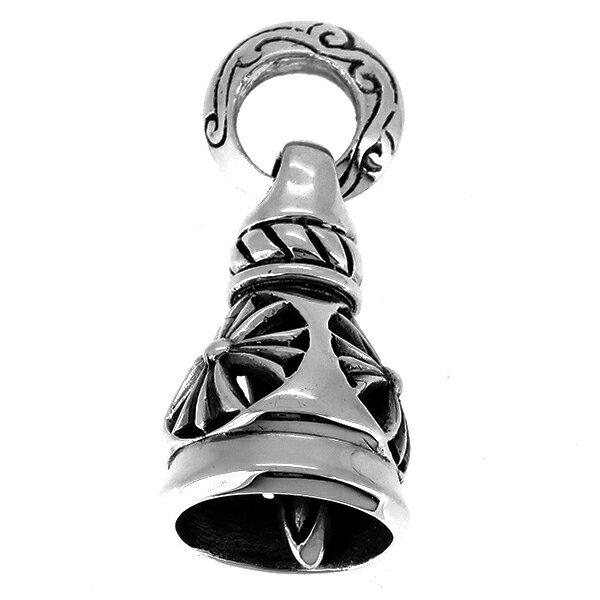 ベル ペンダントトップ(チェーンなし) クロス フレア ネックレス ペンダント シルバー925 銀 シルバーアクセサリー メンズ レディース 男性 女性 アクセサリー ギフト プレゼント おしゃれ