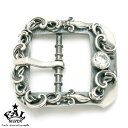 F.A.L SVアラベスクスプラウトグリッターSピンバックル ベルトバックル 四角 スクエア 唐草 アラベスク ジルコニア エフエーエル エフエイエル メンズ小...
