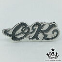 F.A.L OK ピアス シルバー925 1P 片耳用 シルバー 文字 英語 サイン スタッド シルバーピアス スタッドピアス メンズ レディース 男性 女性 彼氏 彼女 ユニセックス 誕生日 記念日 プレゼント 人気 おしゃれ おもしろ 面白い かっこいい カジュアル ブランド FAL 日本製