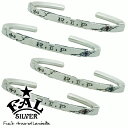 F.A.L R.I.Pバングル(天然石) バングル R.I.P クラック アラベスク 天然石 エフエイエル ブレスレット バングル 腕輪 シルバー925 銀 シ...