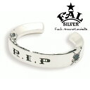 F.A.L ラージR.I.Pバングル バングル R.I.P クラック アラベスク 天然石 エフエイエル ブレスレット バングル 腕輪 シルバー925 銀 シルバ...