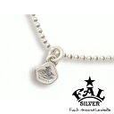 F.A.Lクラウンロゴチャームボールチェーン150 45cm ネックレスチェーン のみ ボールチェーン ロゴ チャーム 鎖 エフエイエル シルバーチェーン ネッ...