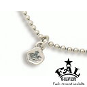 F.A.Lクラウンロゴチャームボールチェーン200 50cm ネックレスチェーン のみ ボールチェーン ロゴ チャーム 鎖 エフエイエル シルバーチェーン ネッ...