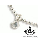 F.A.Lクラウンロゴチャームボールチェーン250 50cm ネックレスチェーン のみ ボールチェーン ロゴ チャーム 鎖 エフエイエル シルバーチェーン ネッ...