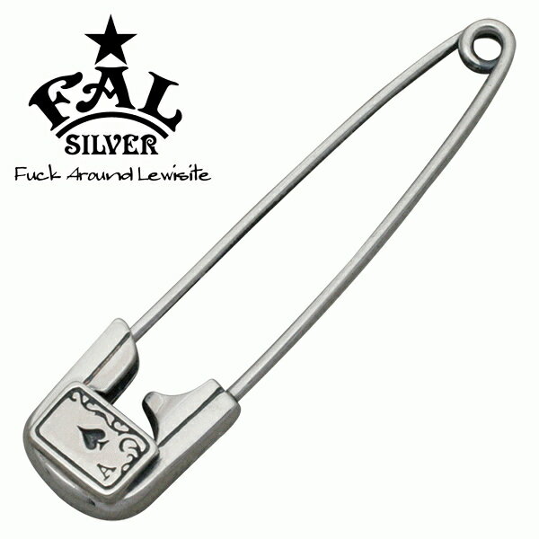 F.A.L IVCスペードアーミングピン S 安全ピン トランプ スペード 安全ピン ピンブローチ ラペルピン エフエイエル カフスボタン カフリンクス ネクタ...