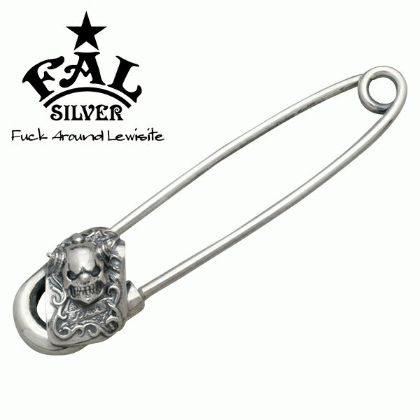 F.A.L IVCジョーカーアーミングピン M 安全ピン トランプ ジョーカー スカル ピエロ 安全ピン ピンブローチ ラペルピン エフエイエル カフスボタン ...