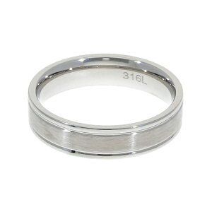 5mm幅 ヘアライン リング 17号 マット さらさら サージカルステンレス 金属アレルギーフリー 指輪 シンプル さりげない 鏡面 細身 定番 引っ掛からない 恋人 彼女 彼氏 レディース メンズ 女性 男性 誕生日 記念日 プレゼント 人気 おしゃれ