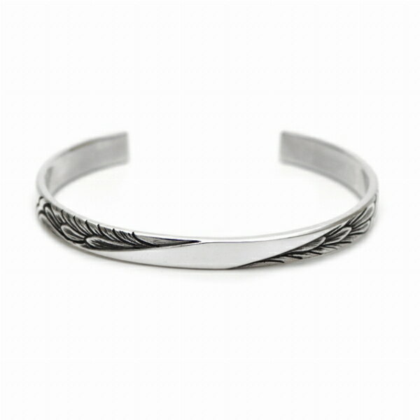 FUNKOUTS ファンクアウツ Ageha アゲハ アゲハ蝶モチーフのシルバーバングル ユニセックス シルバー925 シルバーアクセサリー 銀 SV925 ス...