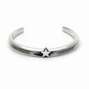FUNKOUTS ファンクアウツ cooldust クールダスト スター 星 モチーフ シルバーバングル ユニセックス シルバー925 シルバーアクセサリー 銀...