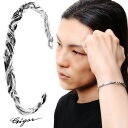 GIGOR ジゴロウ エレイスト バングル S シルバー 細身 シルバーバングル メンズバングル 腕輪 ブレスレット 曲線 ブランド メンズ 男性 彼氏 夫 旦...