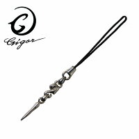 GIGOR ジゴロウ リンクストラップS BLOSSOM series ブラッサムシリーズ 植物 茨 イバラ とげ スパイク ストラップ シルバー925 シルバーアクセサリー 銀 SV925 根付け チャーム 飾り ケータイ スマホアクセサリー 周辺機器 メンズ ハード 存在感 アクセサリー ギフト