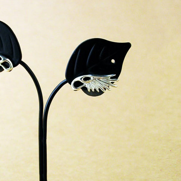 Give Me a Wing ウイング スタッド ピアス 1P 片耳用 レディース メンズ シルバー スタッズ スタッドピアス シルバー925 翼 羽 アクセサ...