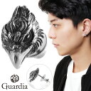 ガルディア Guardia グリフィン Griffin シルバー ピアス 1P 片耳用 メンズピアス グリフォン 鳥 ギリシア神話 伝説 生物 動物 シルバーピアス スタッドピアス メンズ 男性 彼氏 夫 旦那 誕生日 記念日 プレゼント 人気 おしゃれ かっこいい 個性的 ブランド シルバー925