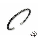 Hizm フルツイストバングル シルバー950 3mm 角 バングル 15-20cm 腕輪 上品 大人 きれいめ きれい 綺麗 メンズ レディース 男性 女性 彼氏 彼女 息子 娘 夫 旦那 妻 誕生日 記念日 プレゼント おすすめ ブランド