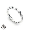 Hizm ツイストリング L シルバー950製 シルバーアクセサリー 9-30号 仕上げ2種 シルバー950 リング 指輪 上品 大人 きれいめ きれい 綺麗 ...