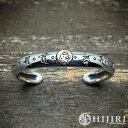 聖 HIJIRI 曼荼羅のバングル Sanscrit Mandala Bangle. ブレスレット 腕輪 和風 シルバー アクセサリー ブランド メンズ 男性 ...
