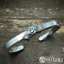 聖 HIJIRI 飛龍のバングル The flying dragon bangle ブレスレット 腕輪 龍 ドラゴン シルバー アクセサリー ブランド メンズ ...