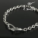 K-SMITH ボンズ ブレスレット 20cm シルバーアクセサリー シルバー925 シルバーブレスレット メンズブレスレット メンズ シンプル スタイリッシュ...