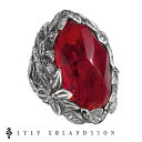 LYLY ERLANDSSON the WINTER red レッド 7号〜25号 リリーエルランドソン ウィンター シルバー925 海外ブランド インポートブ...
