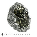 LYLY ERLANDSSON the WINTER Black Smoke ブラック 7号〜25号 リリーエルランドソン ウィンター シルバー925 海外ブラ...