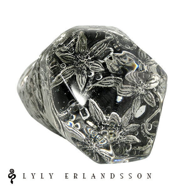 LYLY ERLANDSSON the SALVAGE Small clear 7号～25号 リリーエルランドソン リリー シルバー925 海外ブランド インポ…