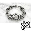 Mad Graffiti マッドグラフィティ イモータル L ブレスレットシルバーアクセサリー シルバー925 チェーン シルバーブレスレット ゴシック ハード...
