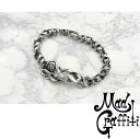Mad Graffiti マッドグラフィティ プリヴィリッジ3rd S ブレスレットシルバーアクセサリー シルバー925 チェーン シルバーブレスレット ゴシッ...