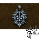 Mad Graffiti マッドグラフィティ デグラデイションペンダント S ネックレス シルバーアクセサリー シルバー925 ペンダントヘッド チャーム ハード ゴシック メンズ 男性 彼氏 プレゼント ブランド(4)