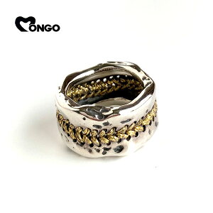 MONGO 金糸 カルチャー リング 4〜16号 シルバー 指輪 シルバーリング メンズ レディース シルバー925 男性 彼氏 女性 彼女 誕生日 ブランド プレゼント 人気 おしゃれ