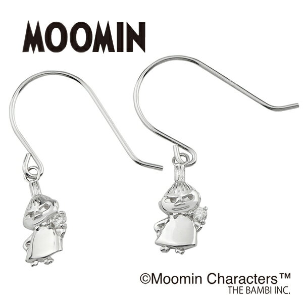 リトルミイ ゆらゆら ダイヤ フックピアス 2P 両耳用 シルバー925 ピアス 公式 MOOMIN グッズ ムーミングッズ ムーミンジュエリー キャラクタージュエリー レディース 女性 彼女 女の子 娘 孫 記念日 誕生日 プレゼント ブランド 人気 かわいい