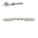 M's collection エムズコレクション ファインツイストワイヤーバングル バングル シルバーバングル ツイスト シルバー925 シルバー ブレスレット...