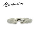 M's collection エムズコレクション ファインツイストワイドリング 9号〜21号 フリーサイズ ツイスト リング 指輪 シルバー925 シルバー ね...