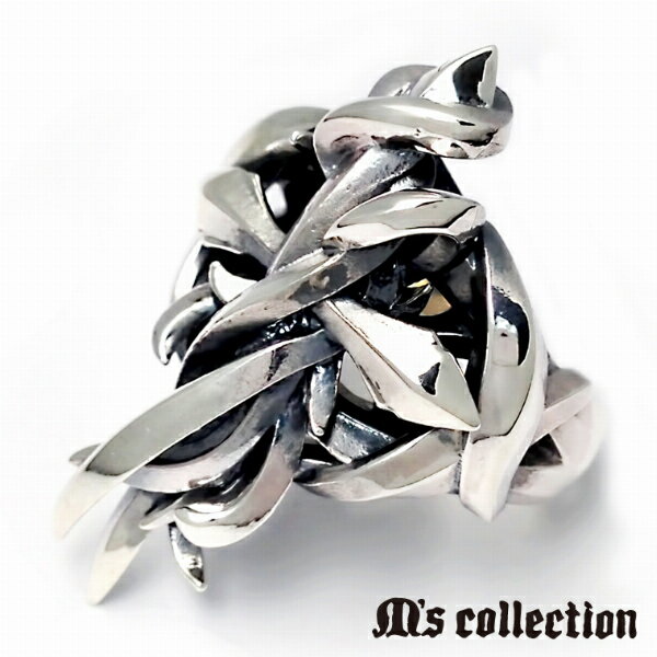 M's collection エムズコレクション シルバー925 クロス リング(フリーサイズ) メンズ ジュエリー 十字架 ペア レディース フリーサイズ ピンキーリング アクセサリー シルバ25 プレゼント 男性 彼氏 旦那 指輪 女性 彼女 カップル お揃い シルバーリング 銀指輪