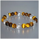 8mm 18cm タイガーアイ 黄トラ目石 水晶 クリスタル ブレスレット メンズM レディースL メンズブレスレット メンズ クリスマス プレゼント 人気 お...