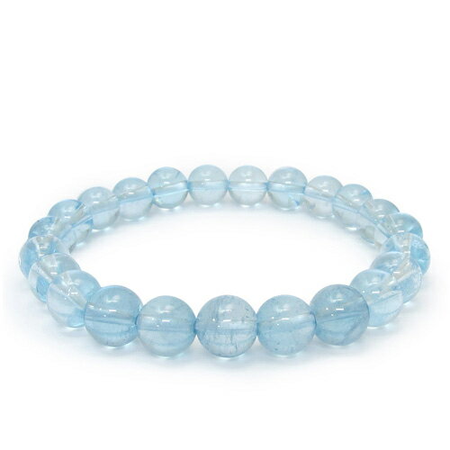 8mm 17cm ブルートパーズ ブレスレット レディースMサイズ 天然石 パワーストーン トパーズ ブレス 11月 誕生石 レディース ブル-トパ-ズ 天然石...