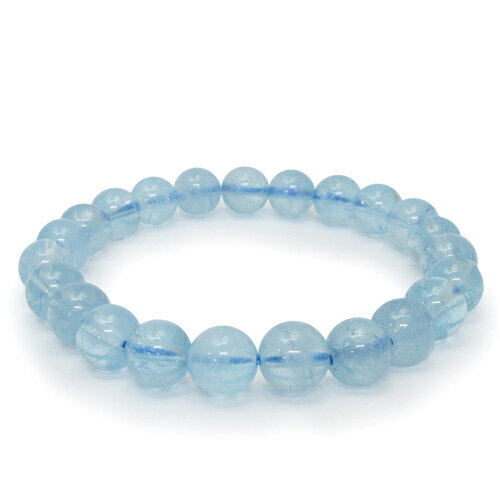 8mm 17cm ブルートパーズ ブレスレット レディースMサイズ 天然石 パワーストーン トパーズ ブレス 11月 誕生石 レディース ブル-トパ-ズ 天然石...