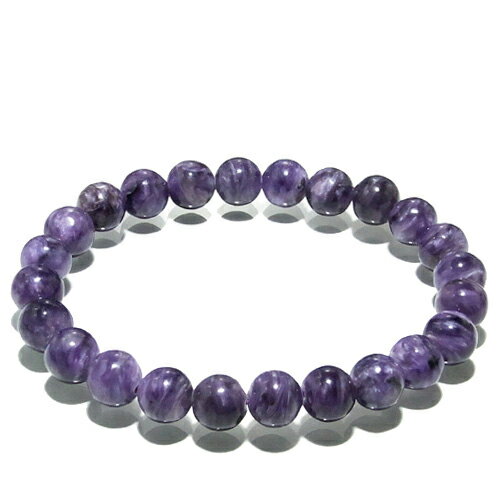 8mm 18.5cm チャロアイト ブレスレット メンズL、レディースLLサイズ 天然石 パワーストーン ブレス メンズ レディース ヒーリングストーン 天然石...