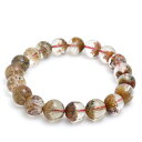 10mm 18cm ガーデンクォーツ ブラウン ブレスレット メンズM、レディースLサイズ 天然石 パワーストーン 水晶 ガーデンクオーツ メンズ レディース ...