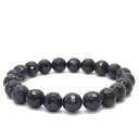 サファイア ブレスレット カット 9mm 17cm〜17.5cm M〜Lサイズ 誕生石 9月 天然石 パワーストーン カットサファイア サファイヤ メンズ 男性...