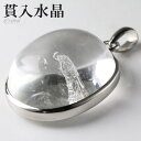 貫入水晶 シルバー ペンダントトップ オーバル クォーツインクォーツ 貫入 水晶 天然水晶 誕生石 4月 天然石 パワーストーン ペンダント クォーツ クオーツ...