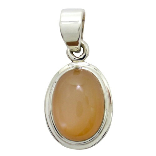 インド産 オレンジムーンストーン シルバーペンダントトップ ヘッド トップ 天然石 パワーストーン ムーンストーン ペンダント レディース 6月 誕生石 女性 ...