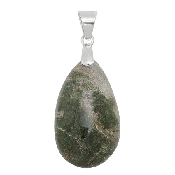 ガーデンクォーツ シルバーペンダントトップ 天然石 パワーストーン ガーデンクオーツ ペンダント 水晶 メンズ レディース ヘッド トップ ガーデンクォーツペン...