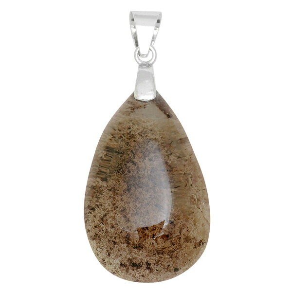 ガーデンクォーツ シルバーペンダントトップ 天然石 パワーストーン ガーデンクオーツ ペンダント 水晶 メンズ レディース ヘッド トップ ガーデンクォーツペン...