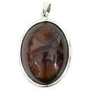 スマトラ産 ブルーアンバー 琥珀 シルバーペンダントトップ 天然石 パワーストーン アンバー コハク ペンダント メンズ レディース ヘッド トップ ブルーアン...