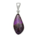 スギライト シルバーペンダントトップ 天然石 パワーストーン ペンダント メンズ レディース ヒーリングストーン ヘッド トップ 天然石ペンダントトップ パワー...