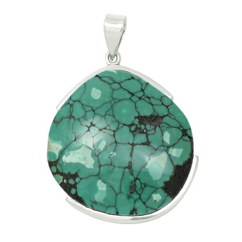 天然ターコイズ トルコ石 シルバーペンダントトップ 天然石 パワーストーン ターコイズ ペンダント 誕生石 12月 メンズ レディース Turquoise ヘッ...