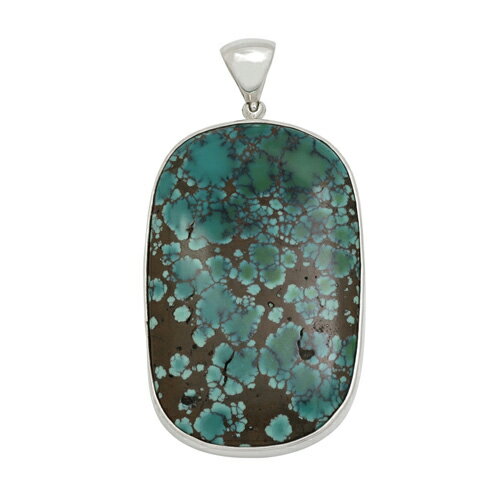 天然ターコイズ トルコ石 シルバーペンダントトップ 天然石 パワーストーン ターコイズ ペンダント 誕生石 12月 メンズ レディース Turquoise ヘッ...