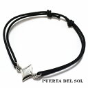 PUERTA DEL SOL トランプスート ダイヤ コード ブレスレット シルバー950 ユニセックス シルバーアクセサリー 銀 SV950 ブリタニアシルバ...