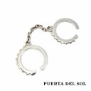 PUERTA DEL SOL 手錠 HandCuff イヤーカフ シルバー950 ユニセックス シルバーアクセサリー 銀 SV950 ブリタニアシルバー ブラン...